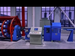 उच्च प्रदर्शन डिस्क प्रकार कॉपर वायर स्क्रीनिंग मशीन 315/48 बॉबिन