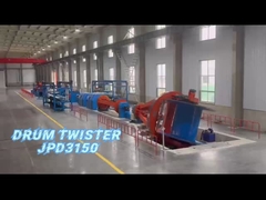 उच्च मानक ड्रम ट्विस्टर मशीन बड़े क्रॉस-सेक्शन पावर केबलों के स्ट्रैंडिंग और रैपिंग के लिए