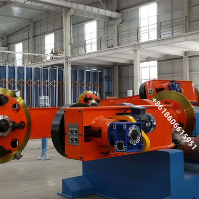 नॉन ट्विस्ट कोर ड्रम ट्विस्टर मशीन 75kw 30r/Min 2800 Mm केबल स्ट्रैंडिंग