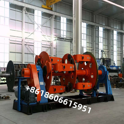 प्लैनेटरी 90rpm 800/3+3 केबल बनाने की मशीन पीएलसी