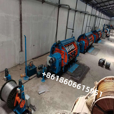 Jlk-630/6+12+18+24 कठोर स्ट्रैंडिंग मशीन 61 तार और फ्लैट केबल तक