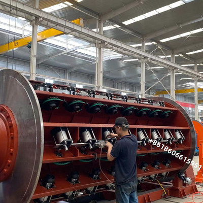 JLK-500/48+48 बख्तरबंद मशीन स्टील तार के लिए कठोर फ्रेम प्रकार 0.5-3.5 मिमी