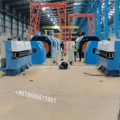 धनुष प्रकार बहु केबल तार घुमावदार मशीन 1250MM 45HP इन्सुलेशन केबल घुमावदार