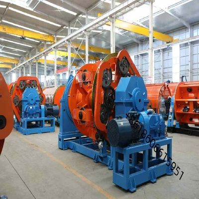 सीमेंस पीएलसी नियंत्रण ट्रांसफार्मर तेल डूबा ग्रहों के लिए स्ट्रैंडिंग मशीन JLY500/6+12+18