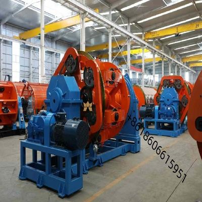 Ø45mm Max Stranding OD Wire Stranding Machine For Insulated Wire Ø2.0-Ø8.0mm इनपुट आवश्यकता