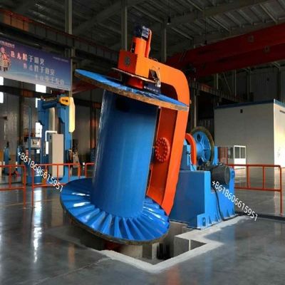 बड़े कंडक्टर स्ट्रैंडिंग और गैर धातु टेप रैपिंग के लिए उच्च प्रदर्शन ड्रम ट्विस्टर मशीन