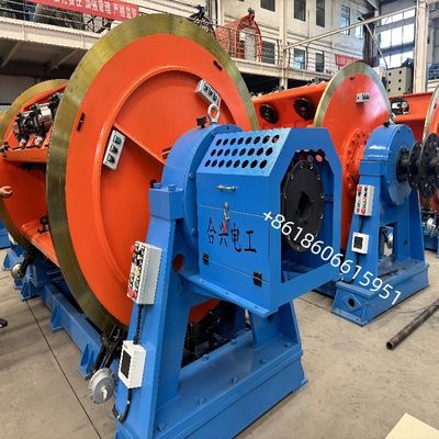 उच्च गति कठोर स्ट्रैंडिंग मशीन JLK-630/12+24 ओवरहेड कंडक्टर ACSR/AAAC/AAC