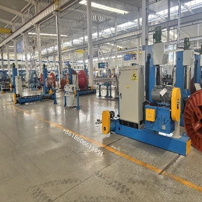 पोर्टल प्रकार वायर पे ऑफ और ले लो मशीन गैन्ट्री पे ऑफ मशीन बड़े व्यास के केबल के सभी राजाओं को रोल अप करने के लिए