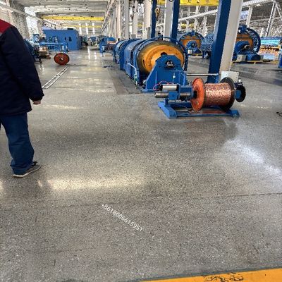 400/1+12 उच्च प्रदर्शन केबल निर्माण के लिए टिकाऊ और उन्नत ट्यूबलर स्ट्रैंडिंग मशीन