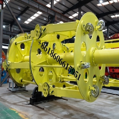 लालटेन-प्रकार की स्ट्रैंडिंग मशीन स्ट्रैंडिंग वायर केबल बिछाने की मशीन 1400 मिमी ड्रम के साथ