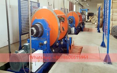 व्यक्तिगत मोटर 240rpm स्पीड के साथ 630/12 + 18 कठोर स्ट्रैंडिंग मशीन