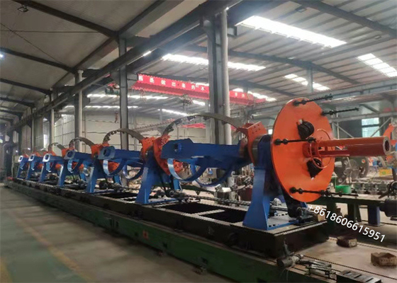 उच्च सुरक्षा 1+4/1250 मिमी दीन बो प्रकार गोल इन्सुलेट कंडक्टर की मशीन रखना